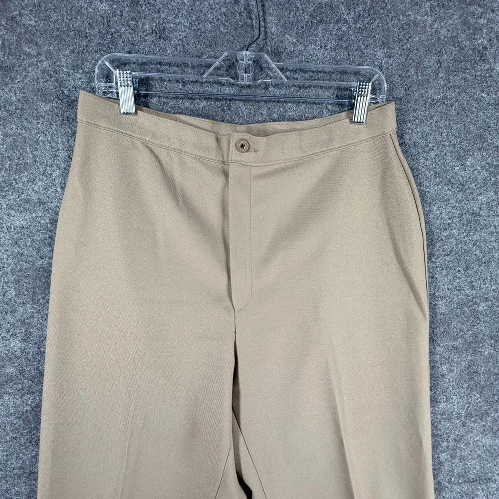 Vintage 90s Levi Strauss & Co Bend Over Pants Womens 16 Beige Flat Front Classic